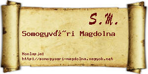 Somogyvári Magdolna névjegykártya
